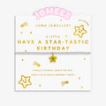 Joma Jewellery Kids' A Little Jomees Have A Star-Tastic Birthday! Silver & Gold Plated Bracelet