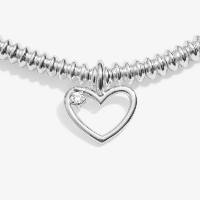 Joma Jewellery Laboratory Grown Diamond A Little Happy 30Th Birthday Silver Plated Bracelet