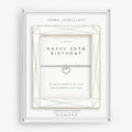 Joma Jewellery Laboratory Grown Diamond A Little Happy 30Th Birthday Silver Plated Bracelet