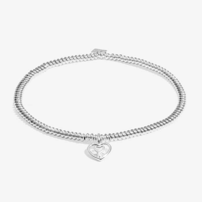 Joma Jewellery Laboratory Grown Diamond A Little Wonderful Daughter Silver Plated Bracelet