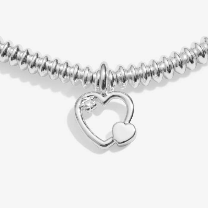 Joma Jewellery Laboratory Grown Diamond A Little Wonderful Mum Silver Plated Bracelet