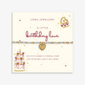 Joma Jewellery Little Stories Birthday Love Silver & Gold Plated Bracelet