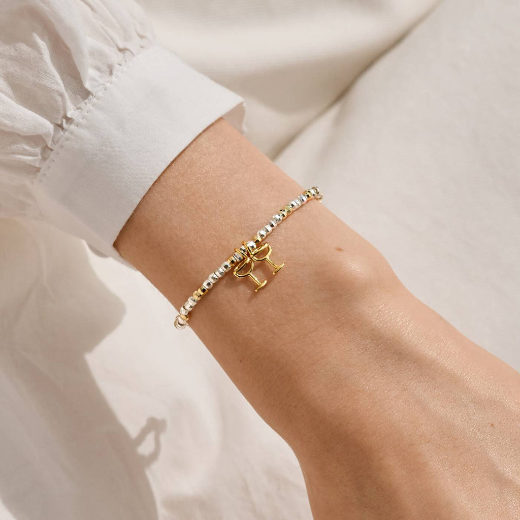 Joma Jewellery Little Stories Cin Cin Silver & Gold Plated Bracelet