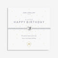 Joma Jewellery A Little Happy Birthday Solid Heart Bracelet