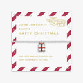 Joma Jewellery Love From Santa Happy Christmas Silver Plated Children's Bracelet