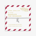 Joma Jewellery Love From Santa Rudolph The Reindeer Silver Plated Children's Bracelet