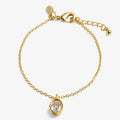 Joma Jewellery Loved By You Molten Gold Plated Bracelet