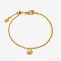Joma Jewellery Loved By You Pearl Shell Gold Plated Bracelet