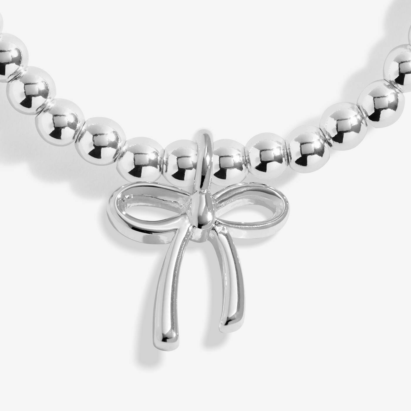 Joma Jewellery Merry And Bright Gift Set Christmas Wishes Silver Plated Bracelet & Set Of 2 Hairclips