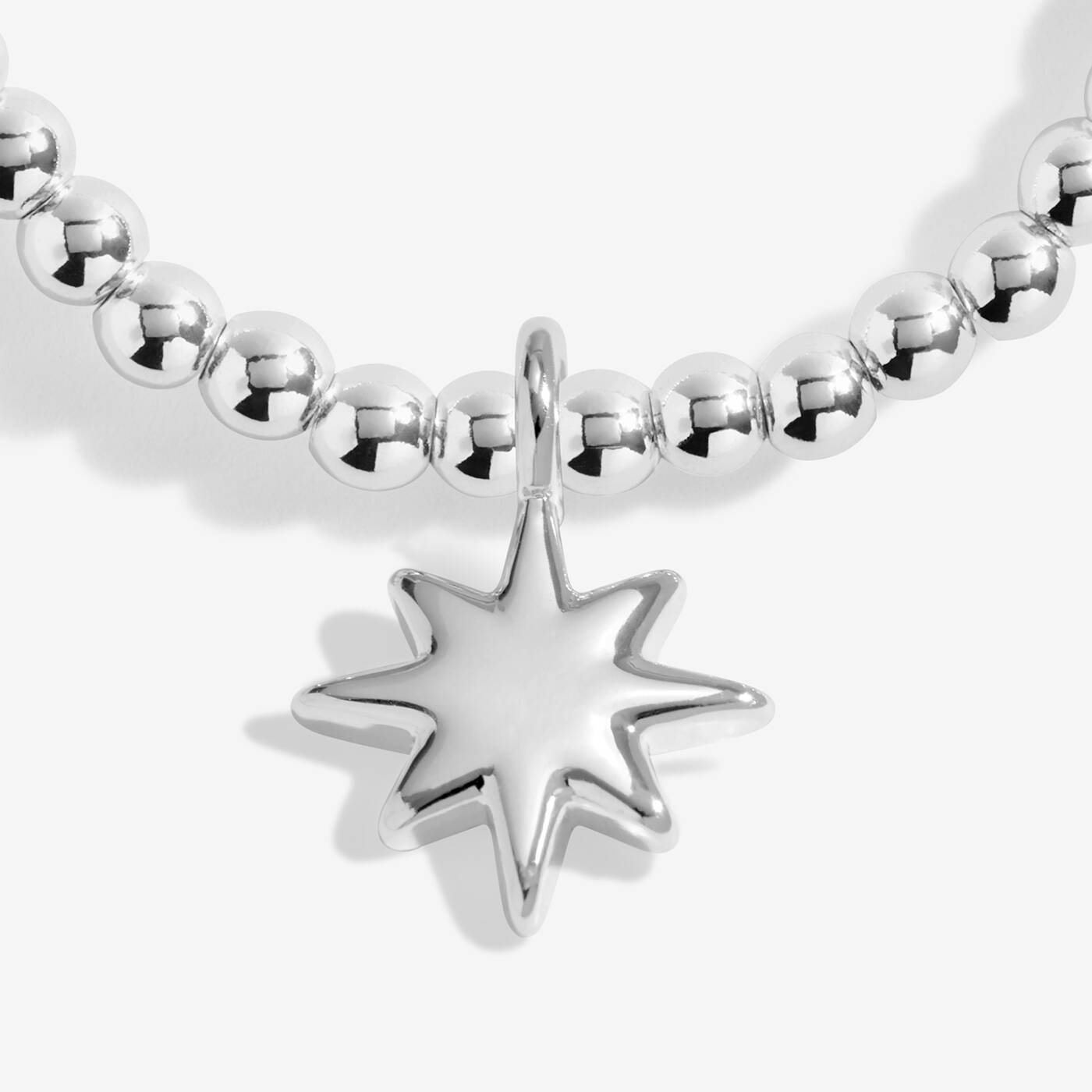 Joma Jewellery Merry And Bright Gift Set Merry Christmas Silver Plated Bracelet & Set Of 2 Hairclips
