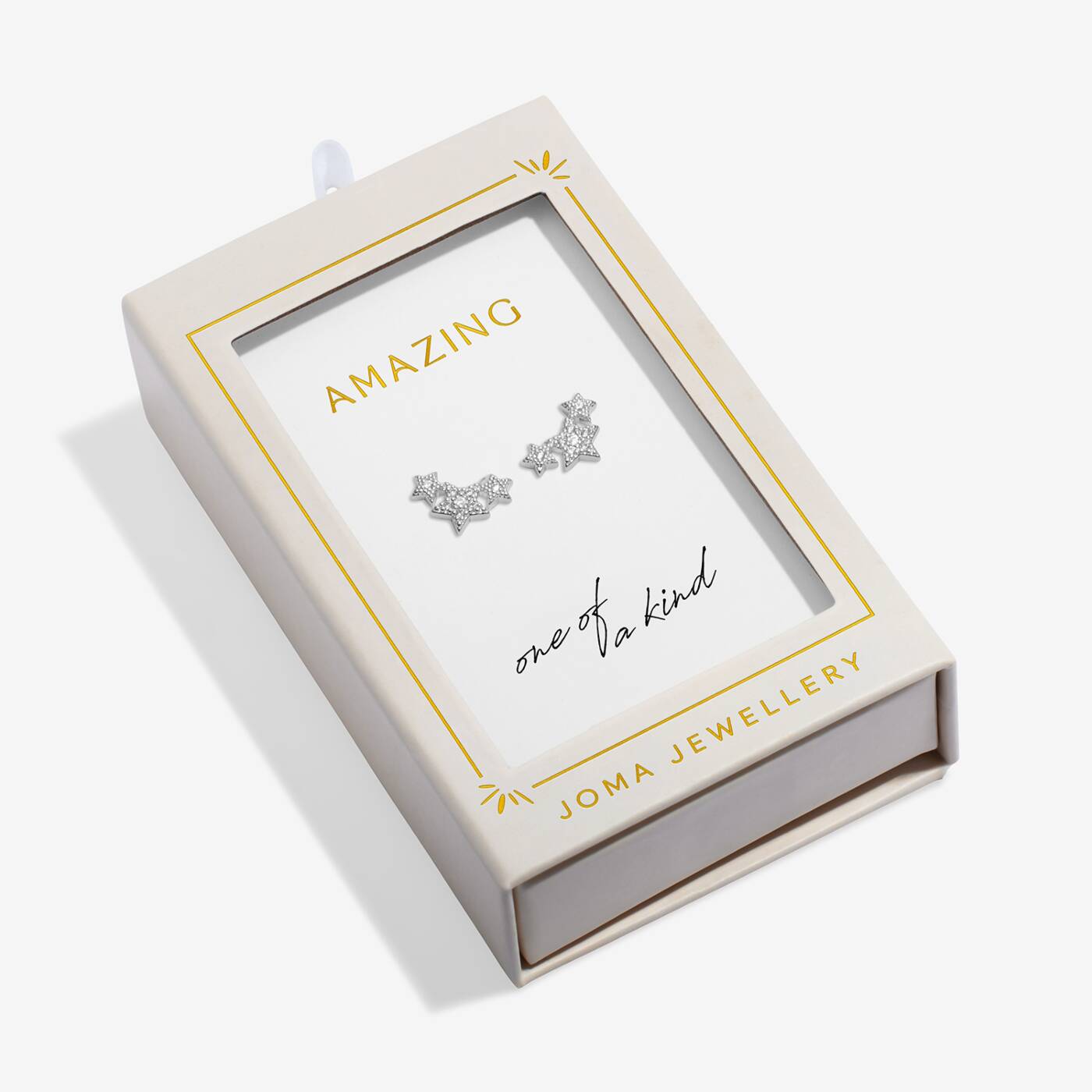 Joma Jewellery Moments To Shine Amazing Silver Plated Stud Earrings