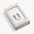 Joma Jewellery Moments To Shine Be You Silver Plated Hoop Earrings