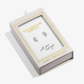 Joma Jewellery Moments To Shine Guardian Angel Silver Plated Stud Earrings