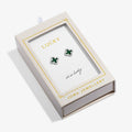Joma Jewellery Moments To Shine Lucky Silver Plated Stud Earrings
