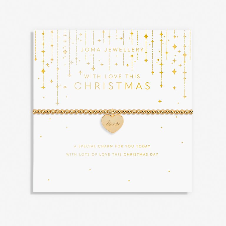 Joma Jewellery My Moments Christmas With Love This Christmas Gold Bracelet