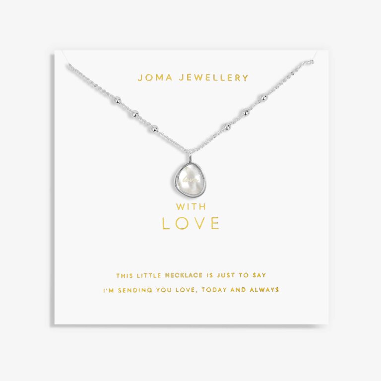 Joma Jewellery My Moments With Love Silver Necklace