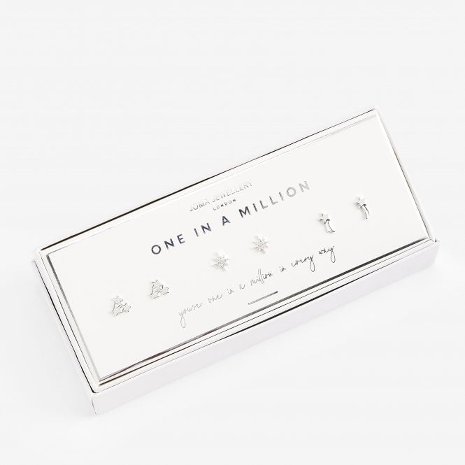 Joma Jewellery Occasion Earring Box One In A Million Set of 3