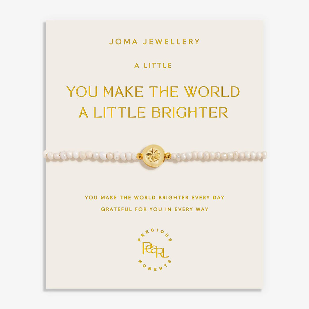 Joma Jewellery Precious Moments Written In The Stars Gold Plated Bracelet