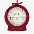 Joma Jewellery Snowglobe A Little Merry Woof-Mas Silver Plated Bracelet