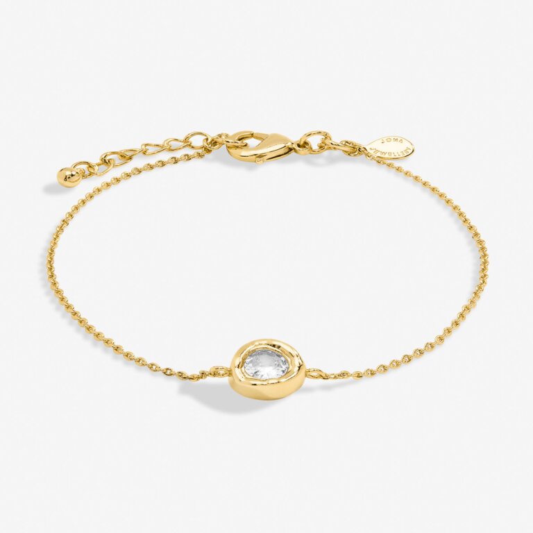 Joma Jewellery Solaria Cz Gold Plated Bracelet