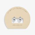 Joma Jewellery Soul Shine Layered Hoop Silver Plated Hoop Earrings