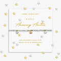 Joma Jewellery Sparkle Confetti A Little Amazing Auntie Silver & Gold Plated Bracelet
