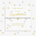 Joma Jewellery Sparkle Confetti A Little Congratulations Silver & Gold Plated Bracelet