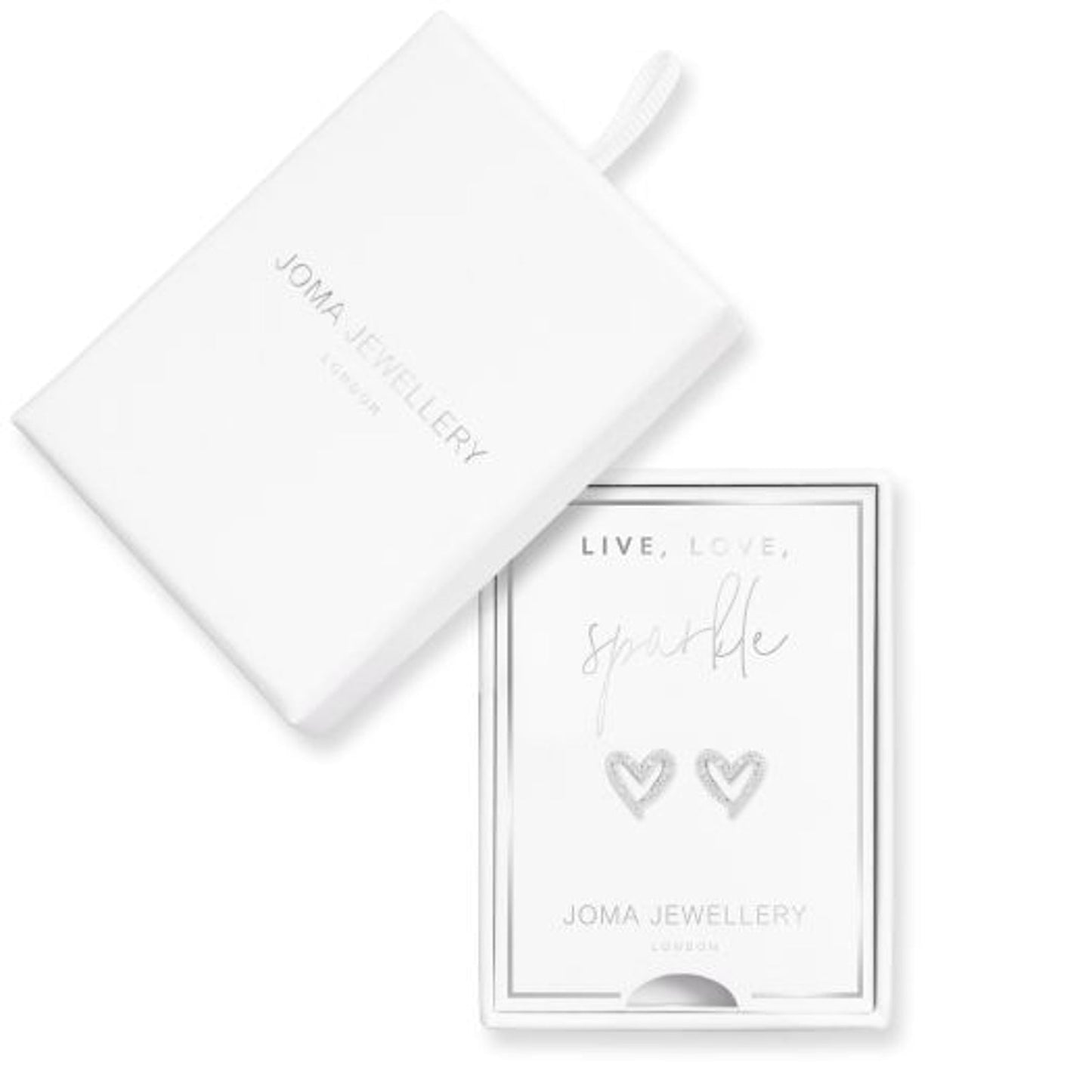 Joma Jewellery Treasure The Little Things Live Love Sparkle Earring Box