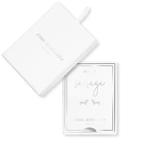 Joma Jewellery Treasure The Little Things Silly Sausage Earring Box