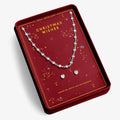 Joma Jewellery With Love Set Christmas Wishes Silver Plated Necklace & Earrings