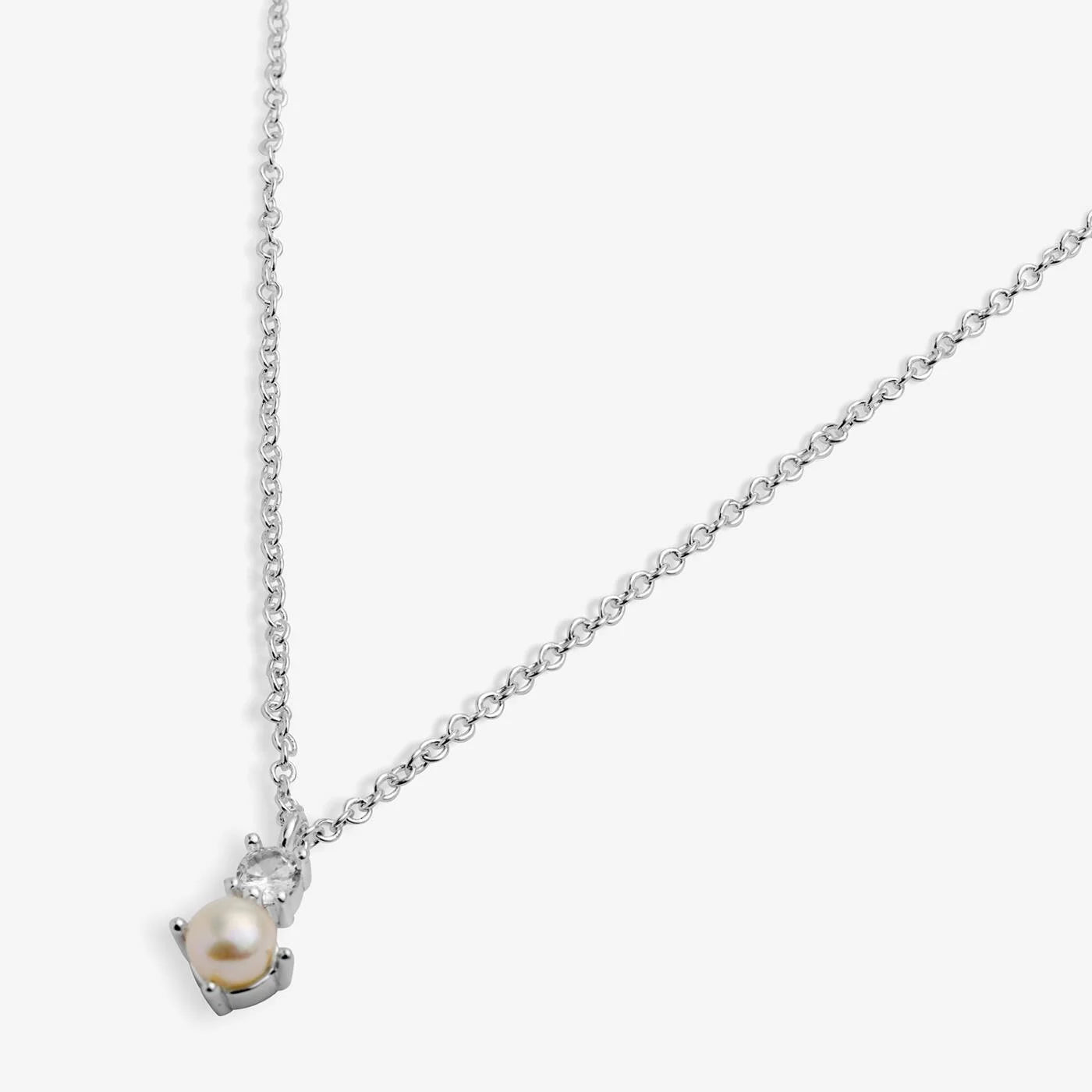 Joma Jewellery With Love Set Just For You Silver Plated Necklace & Earrings