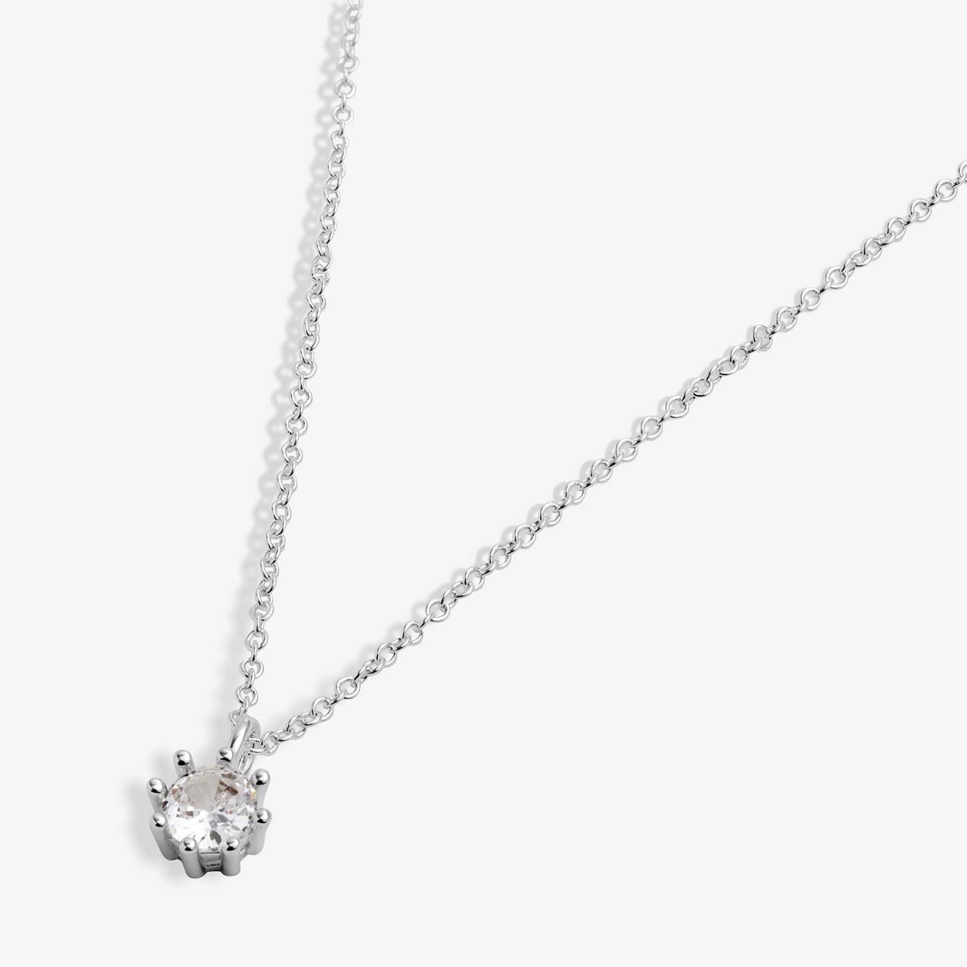 Joma Jewellery With Love Set From Me To You Silver Plated Necklace & Earrings