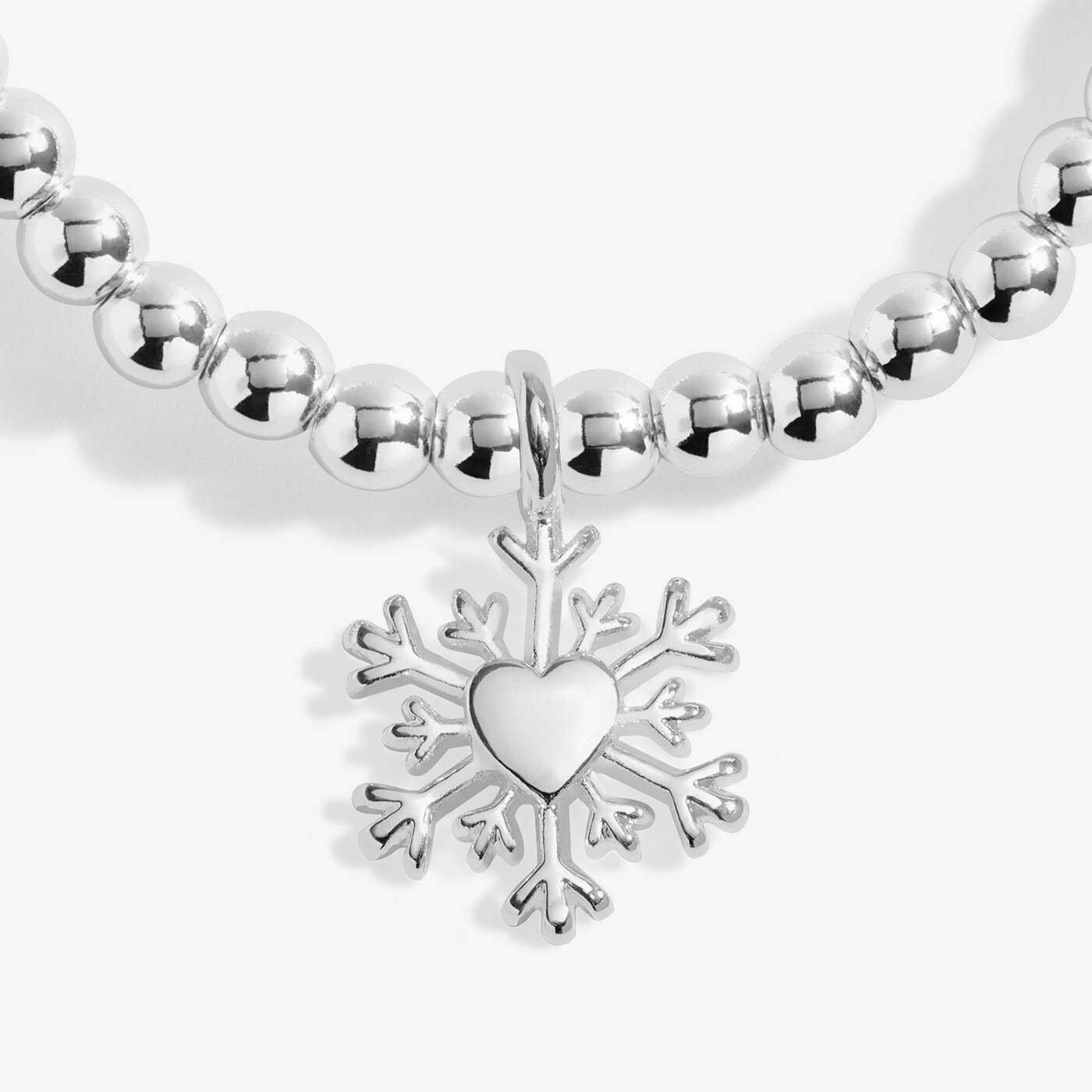 Joma Jewellery Kids' Christmas Cracker Christmas Wishes Silver Plated Bracelet