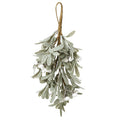 Christmas Pale Green Leaf Drop