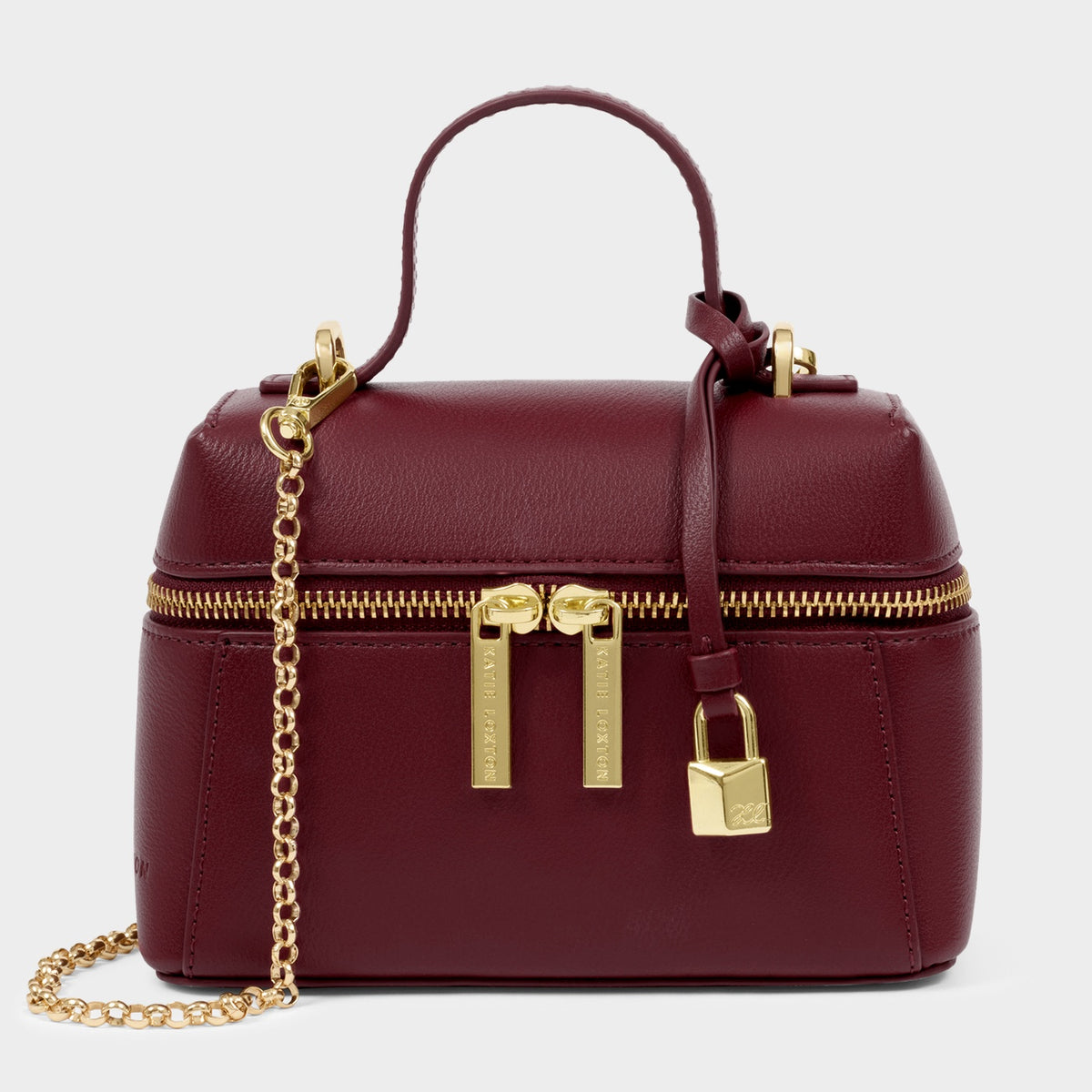 Katie Loxton Mia Mini Vanity Crossbody Bag Cherry