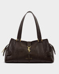 Katie Loxton Billie Shoulder Bag Chocolate Distressed