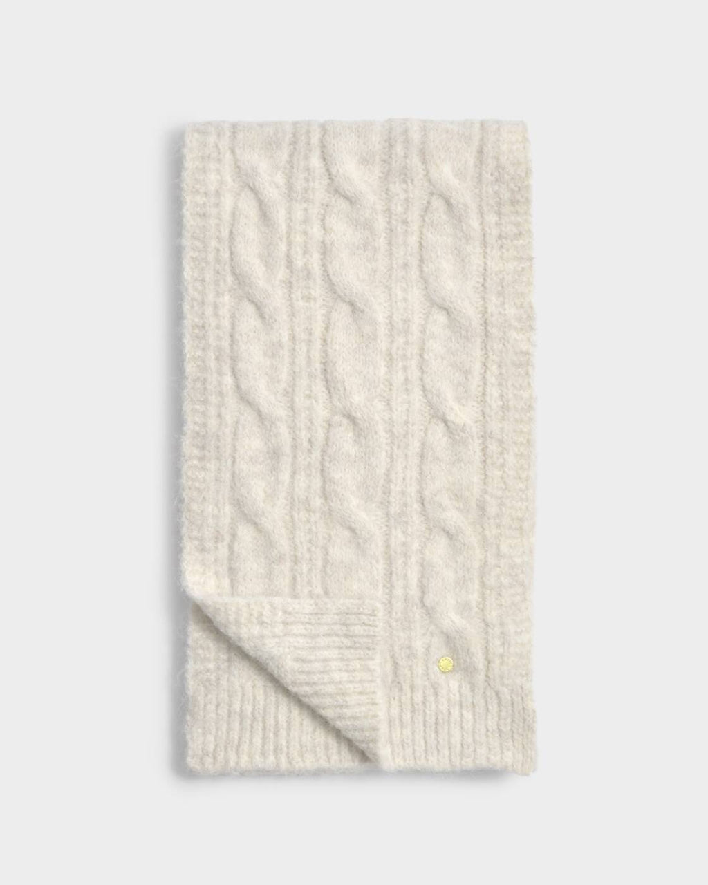 Katie Loxton Cable Knit Scarf Crème