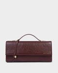 Katie Loxton Alma Clutch Cherry Patent Crackle