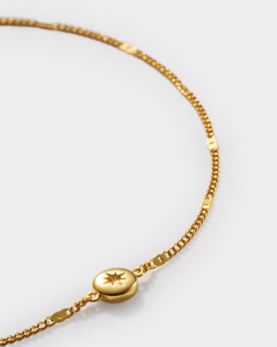 Katie Loxton Aphira Anklet Gold Coated