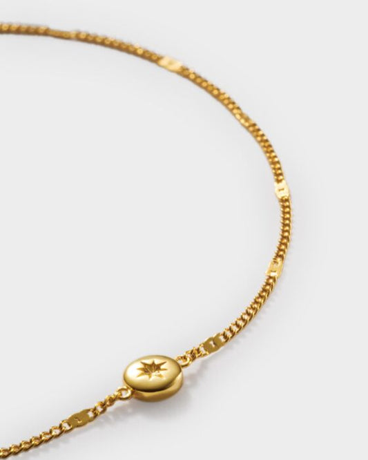 Katie Loxton Aphira Anklet Gold Coated