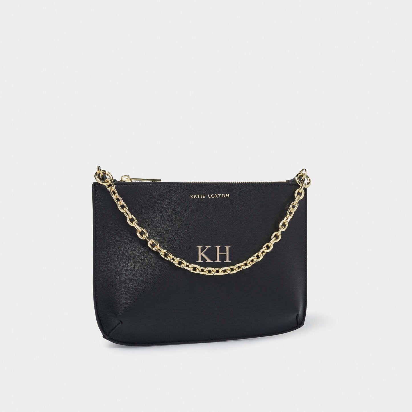 Katie Loxton Astrid Chain Clutch Black