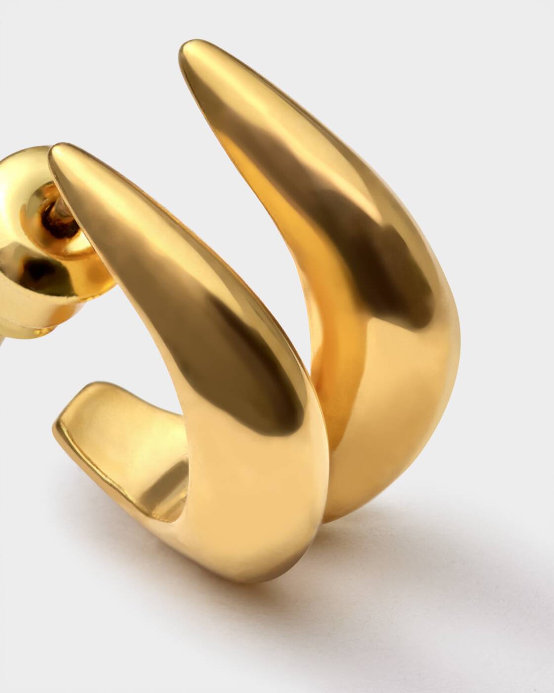 Katie Loxton Aurielle Hoop Earrings Gold Coated
