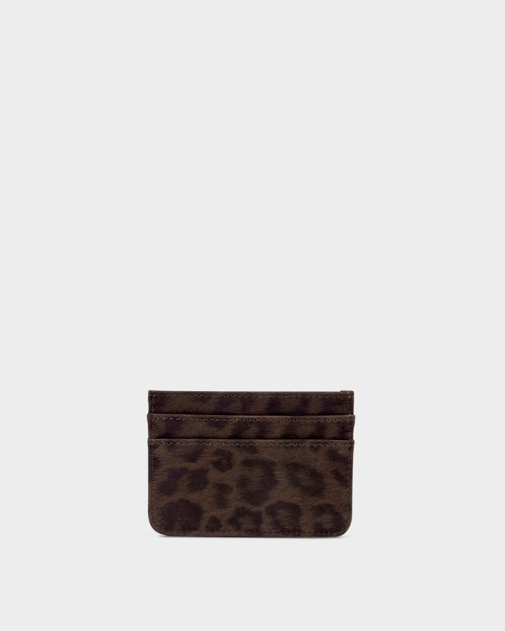 Katie Loxton Avery Cardholder Chocolate Leopard