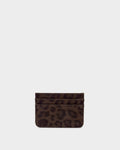 Katie Loxton Avery Cardholder Chocolate Leopard