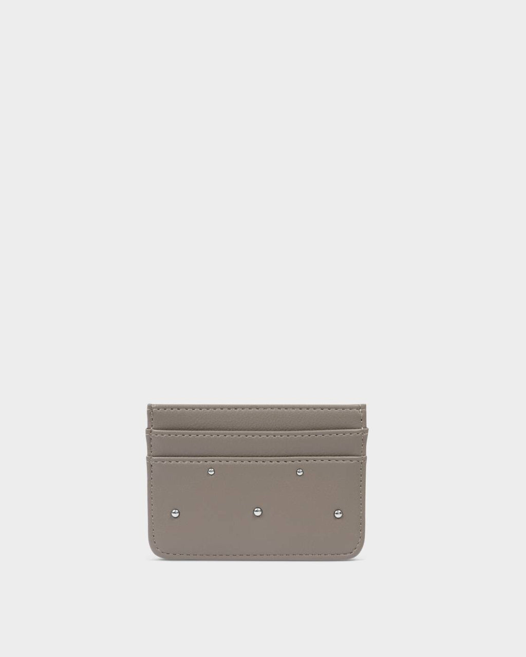 Katie Loxton Avery Cardholder Silver Mink Studded