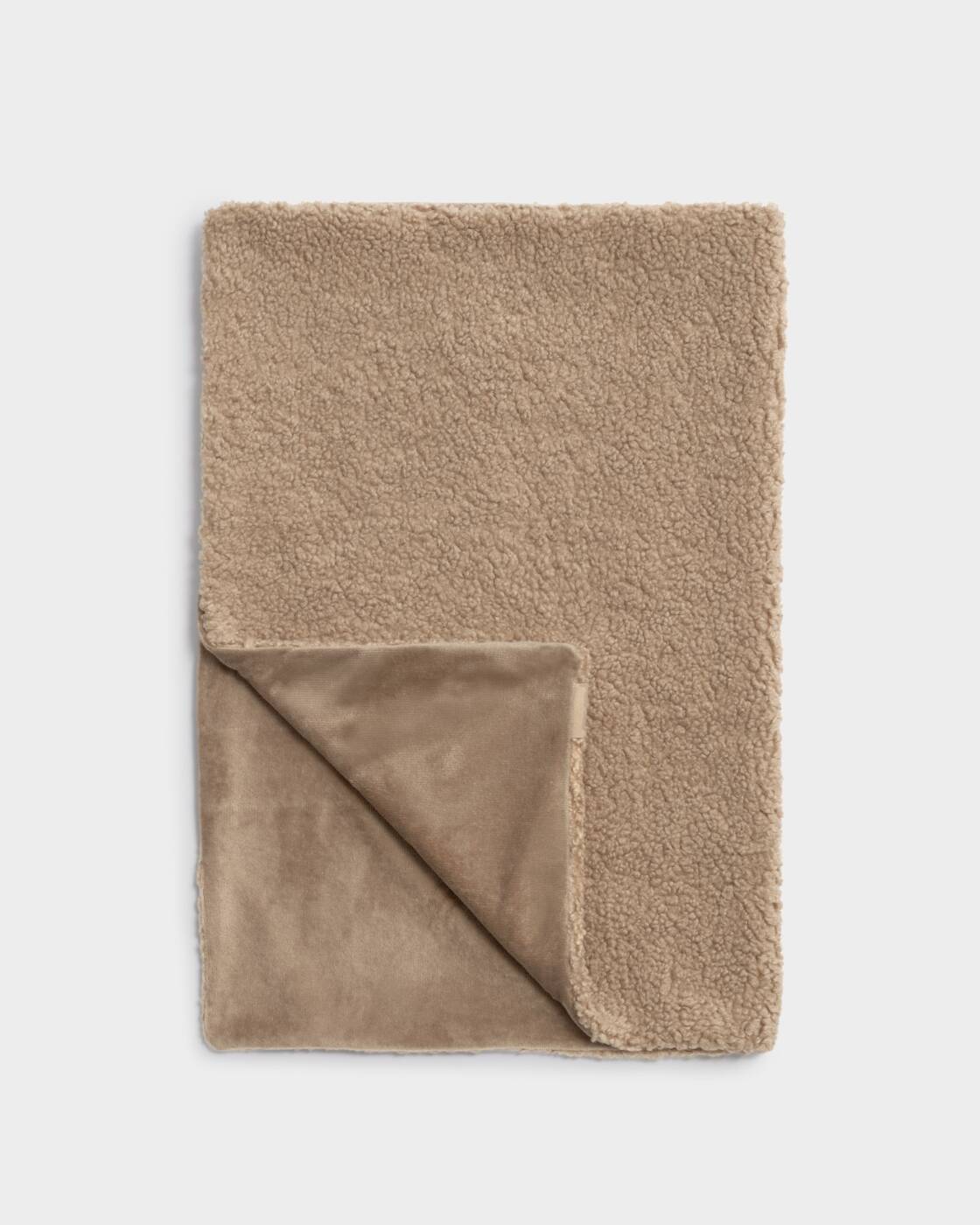 Katie Loxton Baby Borg Blanket Tan