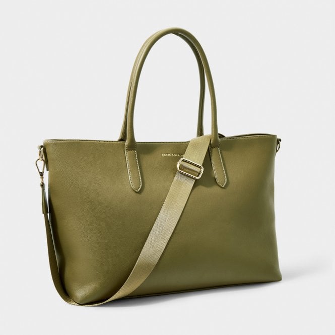 Katie Loxton Baby Changing Tote Bag Khaki
