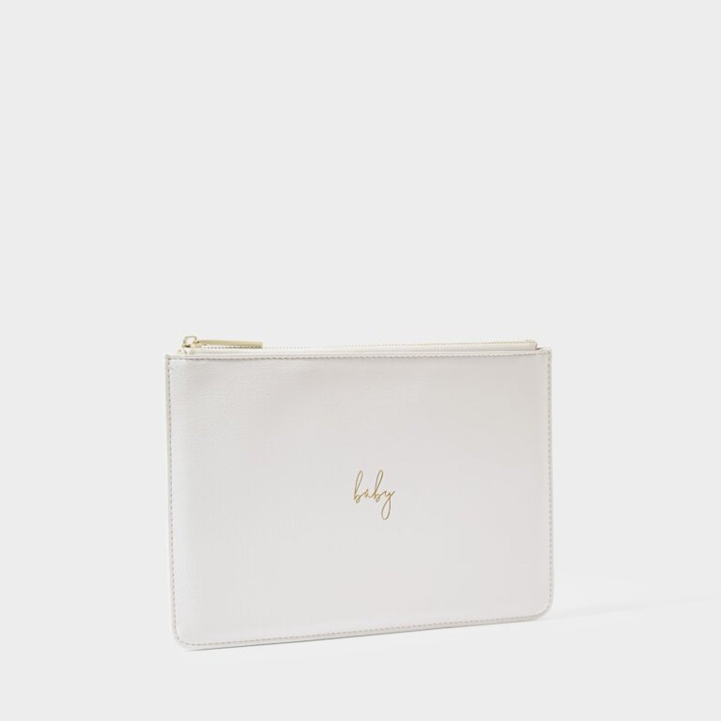 Katie Loxton Baby Perfect Pouch White