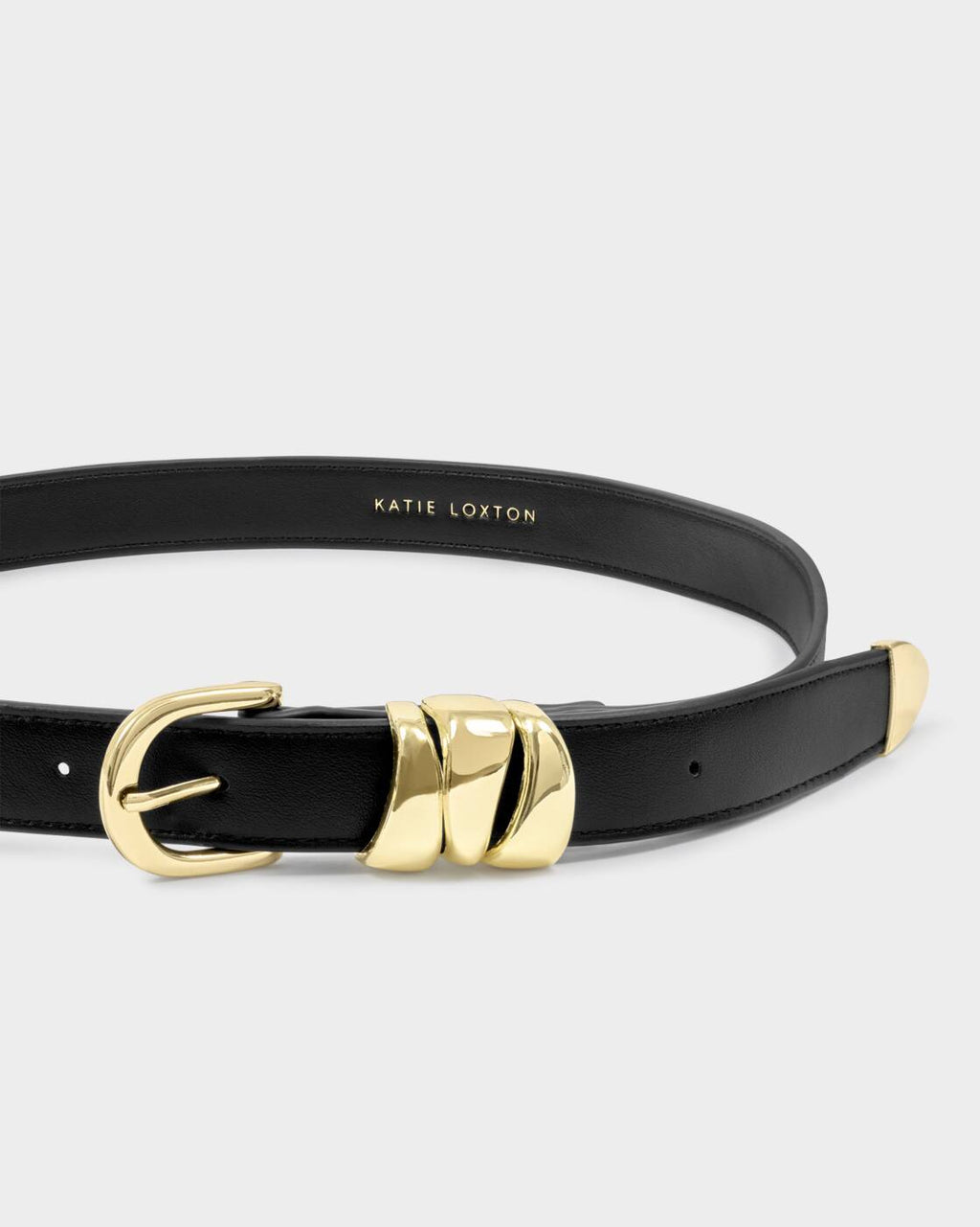 Katie Loxton Belt With Organic Loops Black M/L