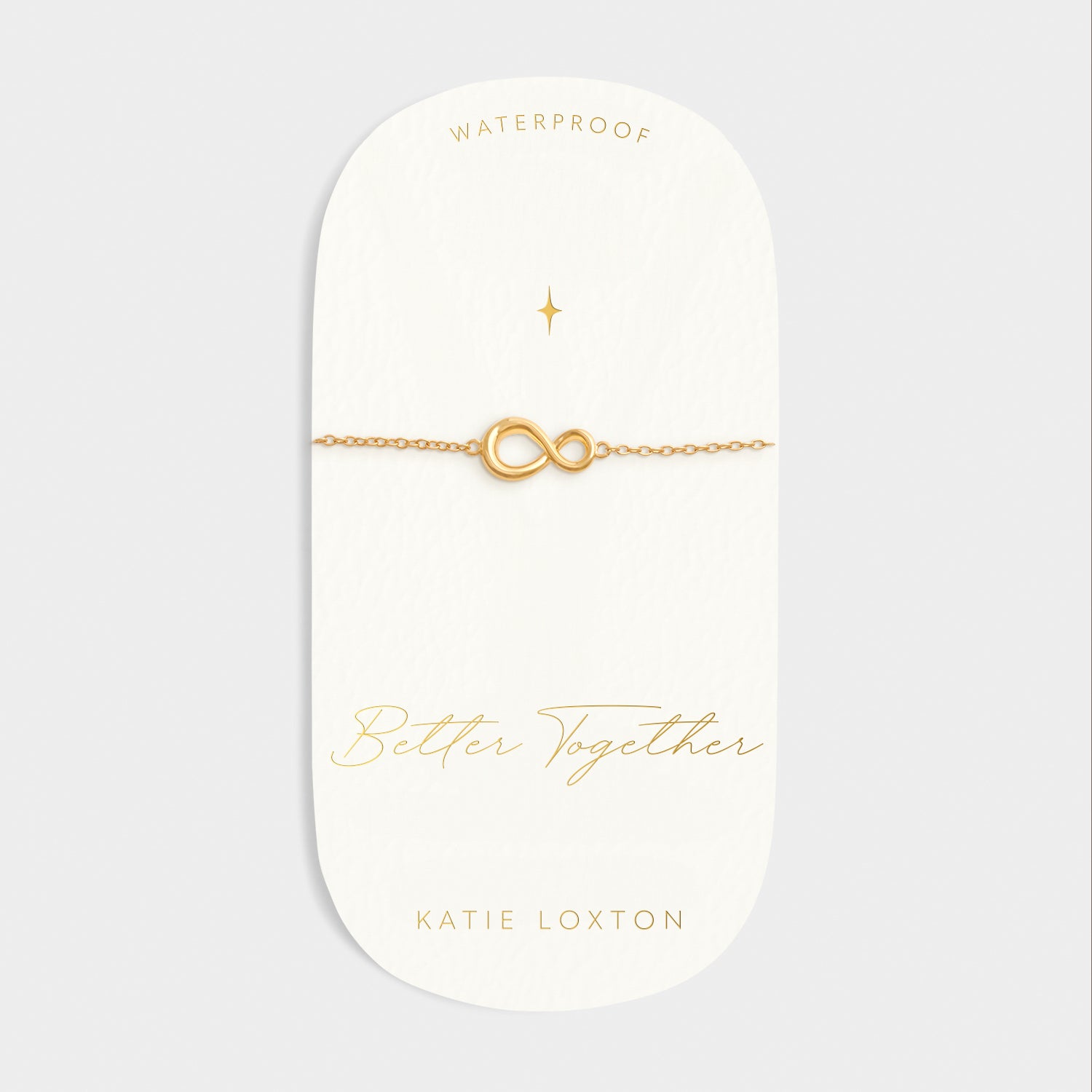 Katie Loxton Better Together Charm Bracelet Gold Coated